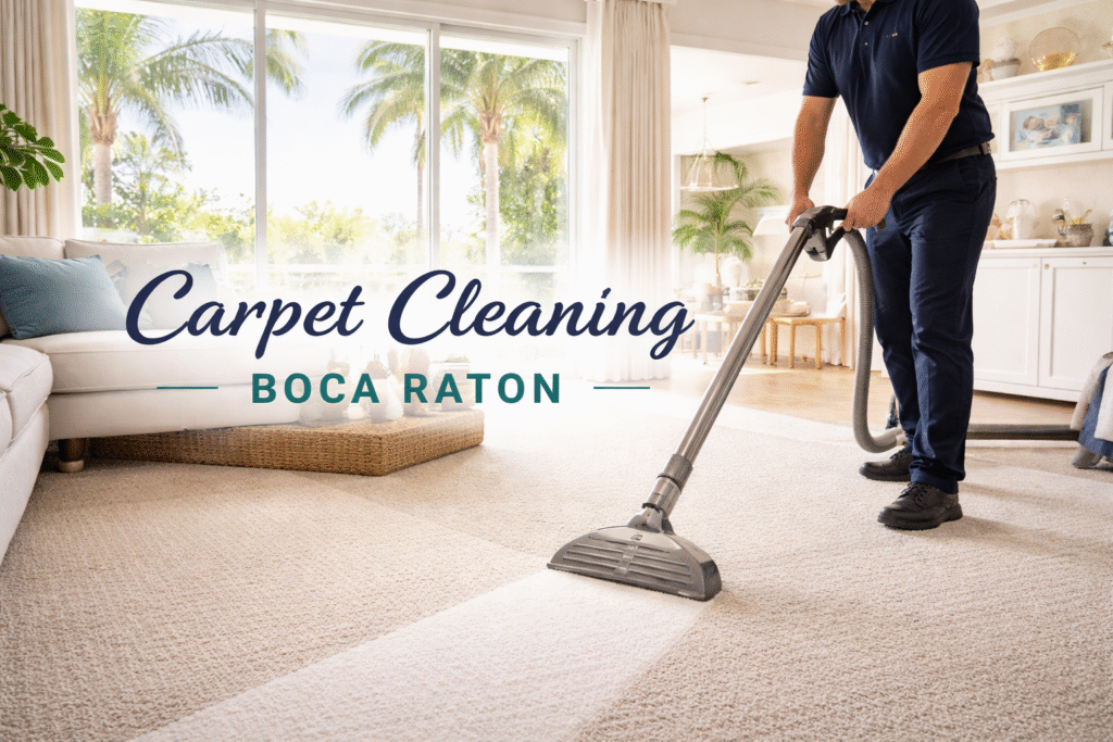 Best Carpet Cleaning in Boca Raton: What Homeowners Should Know Before Booking